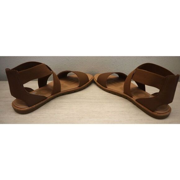 Sorel Women's Sz 7.5 Velvet Tan Leather Ella II Pull-On Sandals - Picture 8 of 11